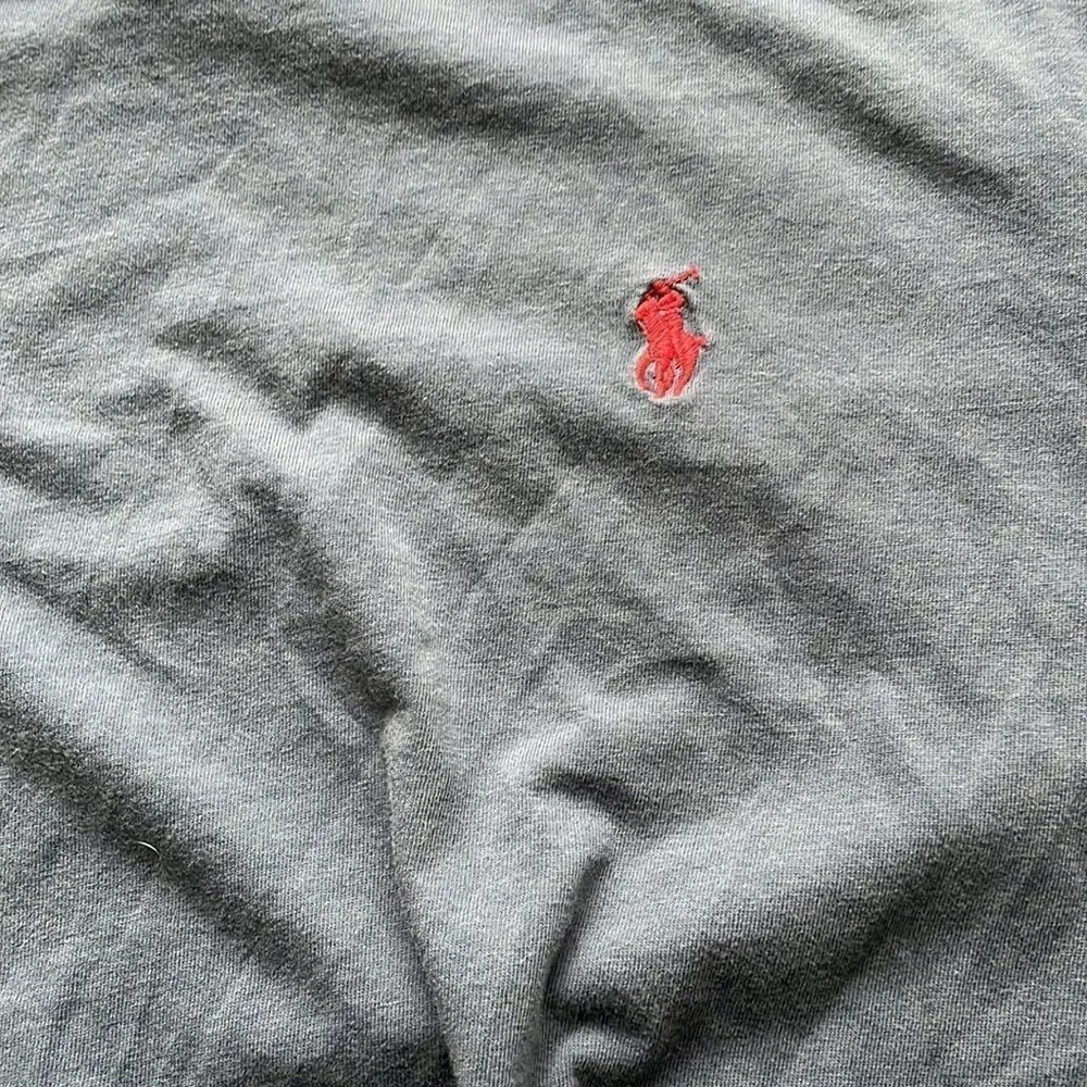 Polo Ralph Lauren t-shirt small grey red pony logo